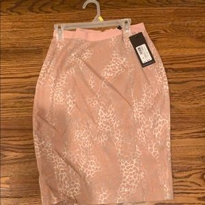 Marciano leopard skirt